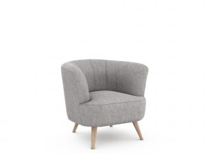 roulade accent chair